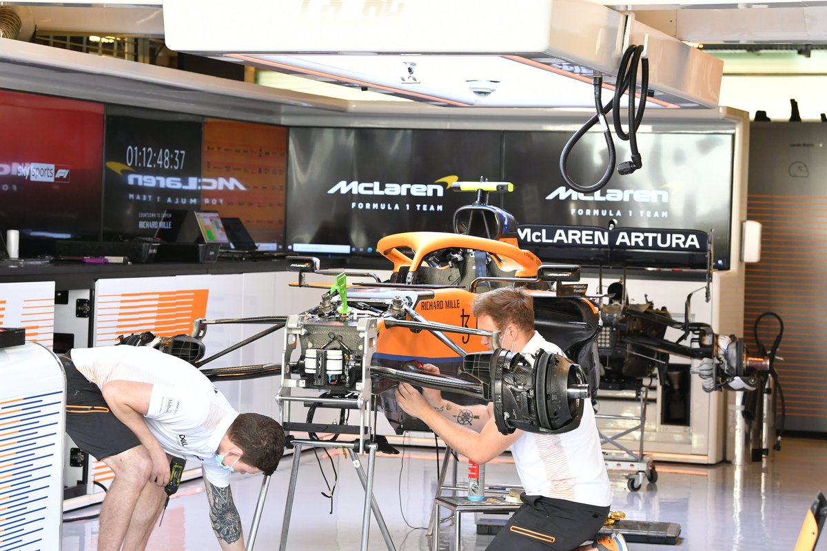 McLaren MCL35M detail