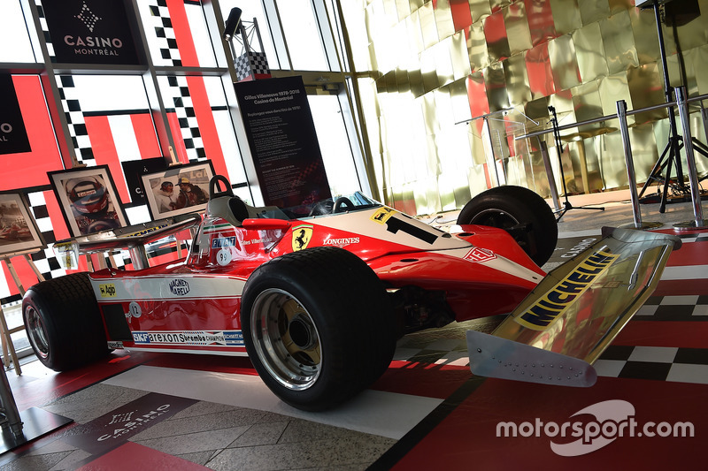 Gilles Villeneuves winning Ferrari T3