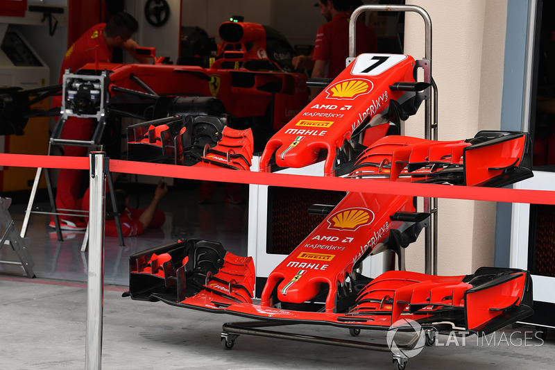 Ferrari SF71H burun ve ön kanat