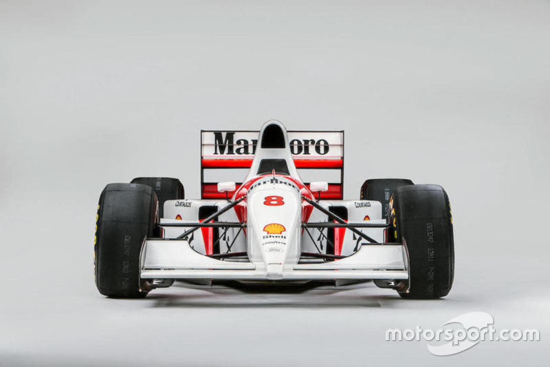 El McLaren-Cosworth Ford MP4/8A de Ayrton Senna