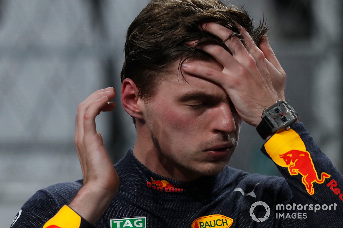 Max Verstappen, Red Bull Racing dopo l'incidente