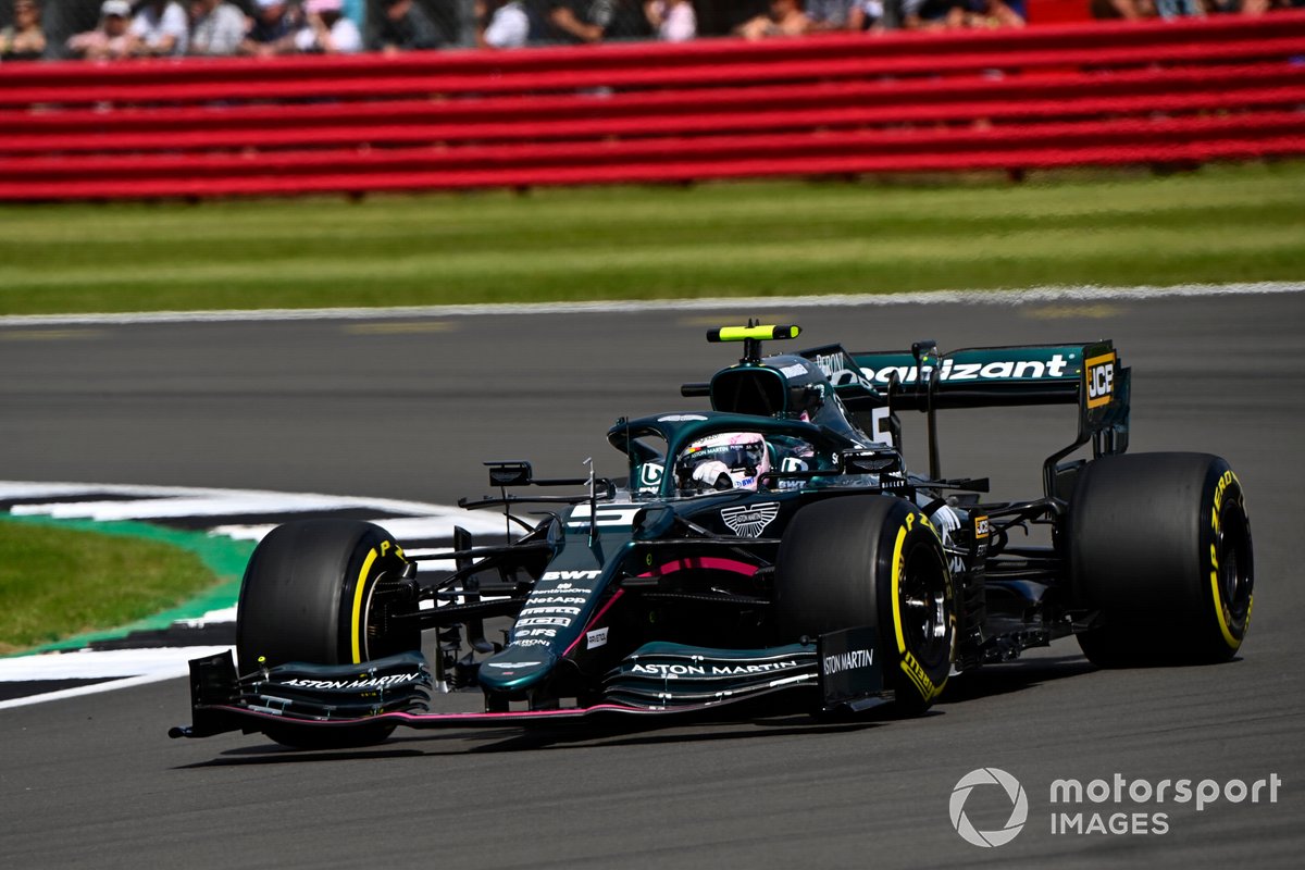P10 Sebastian Vettel, Aston Martin AMR21