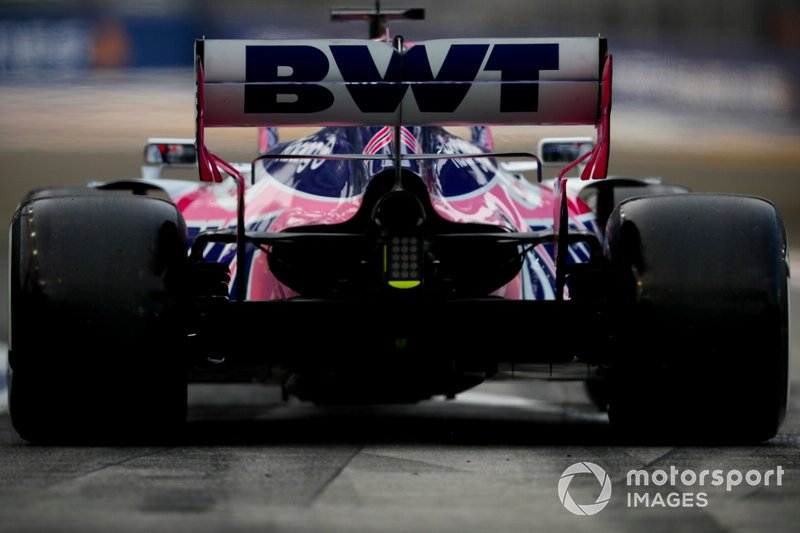 Racing Point RP19, вид сзади