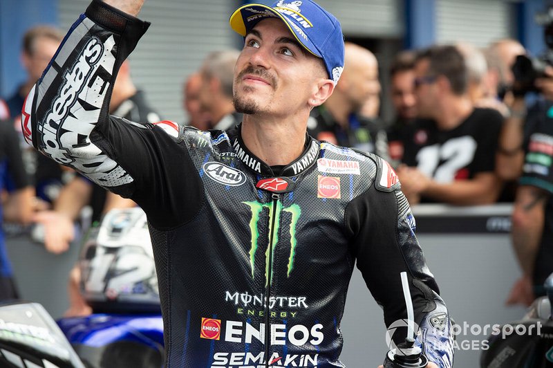 Il secondo qualificato Maverick Vinales, Yamaha Factory Racing