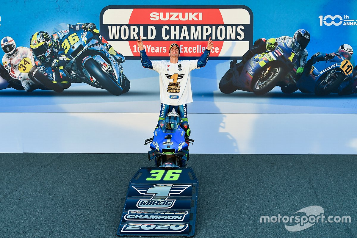 World Champion 2020: Joan Mir, Team Suzuki MotoGP