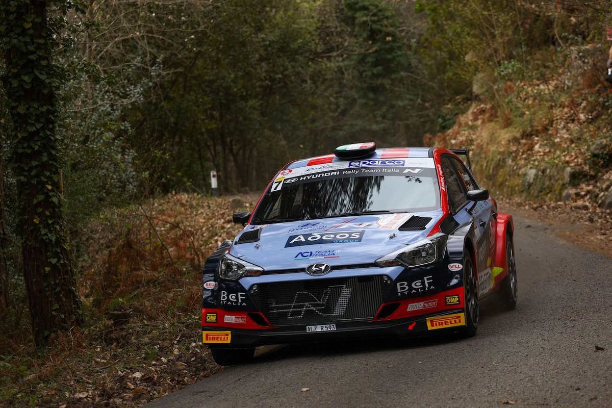 Andrea Crugnola, Pietro Ometto, Hyundai Rally Team Italia, Movisport, Friulmotor, Hyundai i20 R5