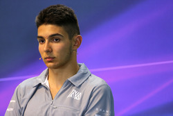 Esteban Ocon, Manor Racing at FIA Press Conference