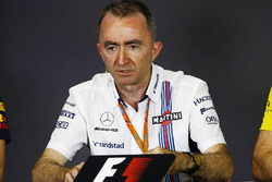 Paddy Lowe, Jefe técnico Williams Formula 1
