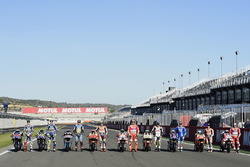 9 Rennsieger in der MotoGP-Saison 2016: Jorge Lorenzo, Valentino Rossi, Jack Miller, Marc Marquez, A