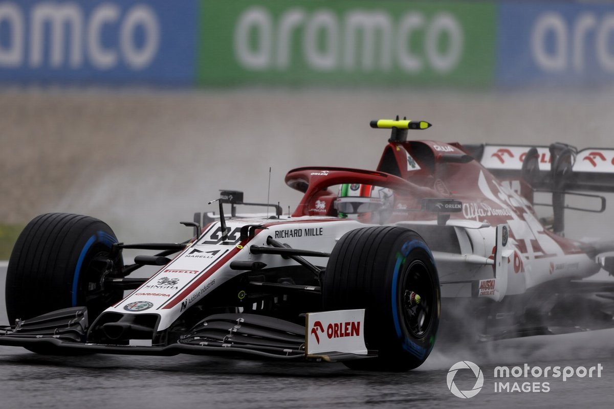 P19 (penalizado con 5 posiciones) Antonio Giovinazzi, Alfa Romeo Racing C39