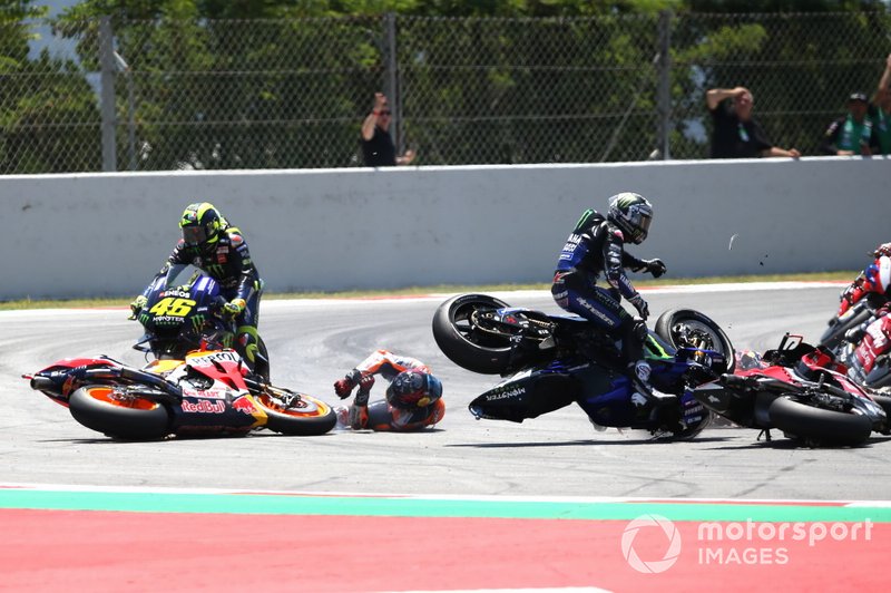 Chute de Jorge Lorenzo, Repsol Honda Team