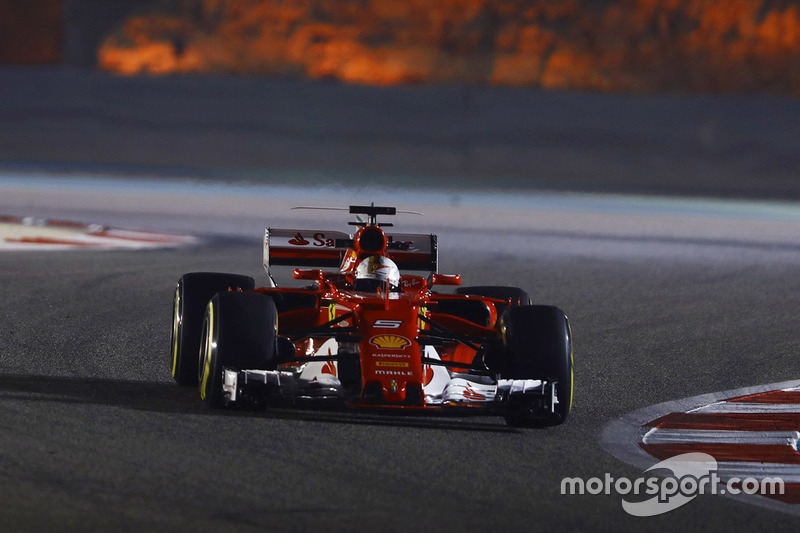 Sebastian Vettel, Ferrari, SF70H
