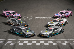 Die Mercedes-Fahrzeuge in der DTM 2017