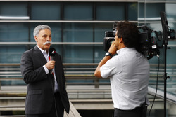 Chase Carey, Vorstand Formula One Group, beim Interview