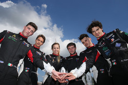 Porsche Carrera Cup Italia 2017: foto di gruppo dei piloti Scolarchip Programme