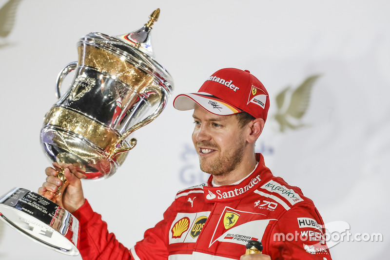 1. Sebastian Vettel, Ferrari