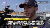 Gasly maakt kennis met Zandvoort: “Echt uitdagend voor F1-coureurs”