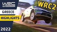 Rajd Akropolu 2022 - WRC 2 - Etap 2