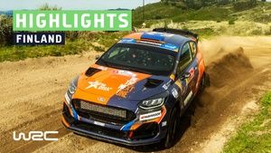 Secto Rally Finland Friday WRC3 highlights