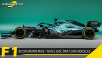 Aston Martin AMR21: non è solo una copia Mercedes