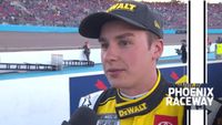 Christopher Bell gives emotional interview after Phoenix