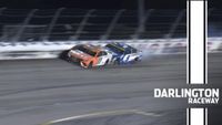 Denny Hamlin holds off wild move by Kyle Larson to win the Southern 500