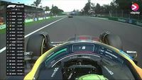 Duels Ricciardo/Zhou en Stroll/Gasly F1 Mexico