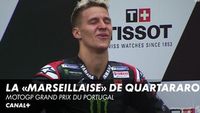 La Marseillaise pour Fabio Quartararo à Portimão