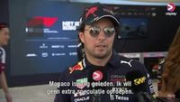 Perez over crash in kwalificatie F1 Monaco