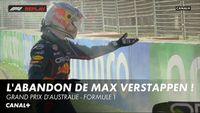 Verstappen contraint à l'abandon à Melbourne