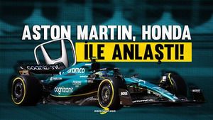 Resmi: Aston Martin, 2026'dan itibaren Honda motoruna geçiyor! #F1 #f12026