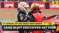 F1-update: Verstappen maalt niet om boegeroep op Silverstone, primeur voor Sainz