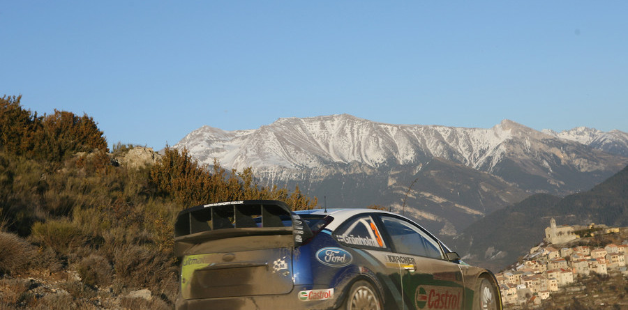 Gronholm in Monte Carlo lead as Loeb slips up Gronholm in Monte Carlo lead as Loeb slips up