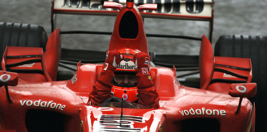 Schumacher takes points lead with China victory Schumacher takes points lead with China victory