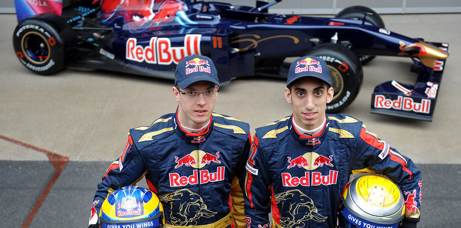 Toro Rosso shows off new STR4 in Barcelona Toro Rosso shows off new STR4 in Barcelona
