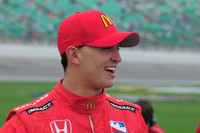Rahal leads NHLR front row at Kansas Rahal leads NHLR front row at Kansas