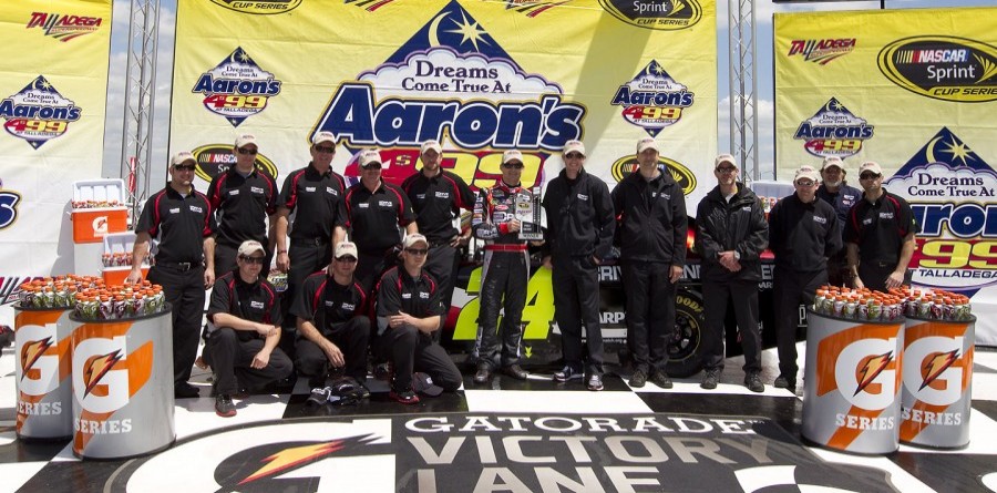 Gordon, HMS dominates Talladega qualifying Gordon, HMS dominates Talladega qualifying