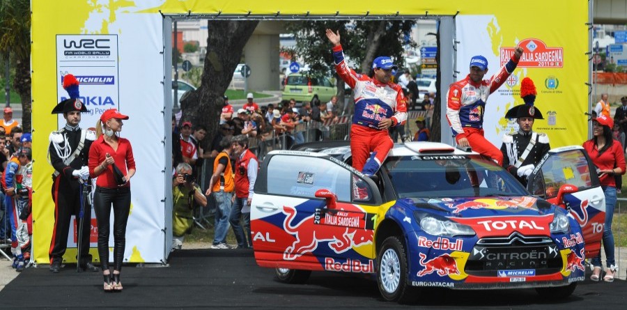 Loeb dominates in Rally d'Italia Sardegna Loeb dominates in Rally d'Italia Sardegna