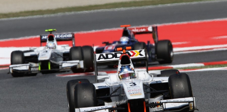 Pic leads Addax 1-2 Finish In Barcelona Feature Race Pic leads Addax 1-2 Finish In Barcelona Feature Race