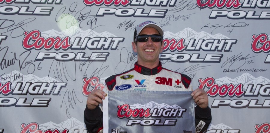 Biffle claims Sprint Cup pole in Michigan Biffle claims Sprint Cup pole in Michigan