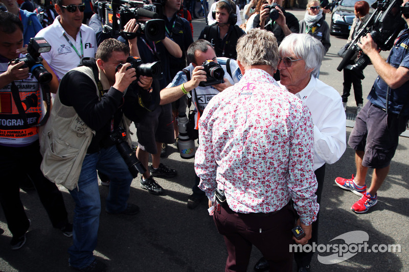 Ecclestone says Schumacher 'leaving' F1 - video