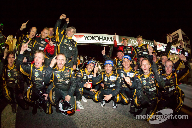 Rebellion Racing takes their first ALMS win at Petit Le Mans