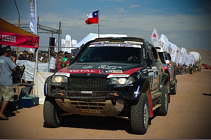 Terranova in the BMW X3 CC comes second on 8th stage