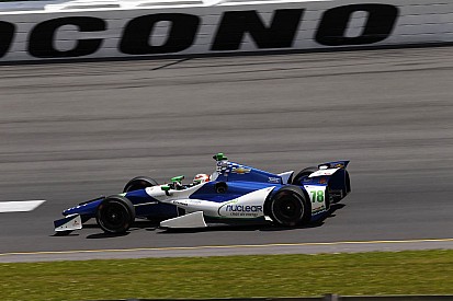 KVRT's De Silvestro finishes oval career-high 11th in Pocono