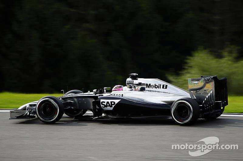 A satisfactory first day at Spa for the McLaren team