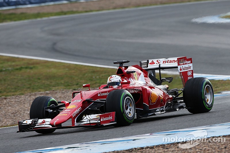 Ferrari se luce en Jerez