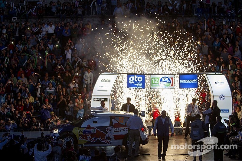 Sébastien Ogier, primer líder del Rally México