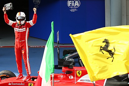 Vettel ya piensa en el título con Ferrari