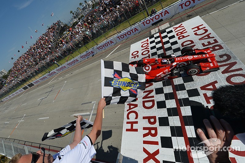 Scott Dixon se llevó la victoria en Long Beach