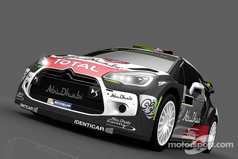 Une nouvelle livrée pour la Citroën DS 3 WRC